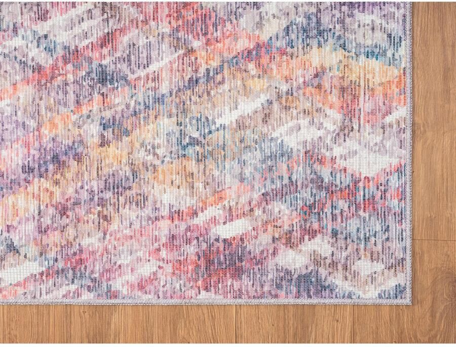 My home Vloerkleed Oryn Vlakweefsel modern geruit geschikt voor binnen- en buitengebruik - Foto 6