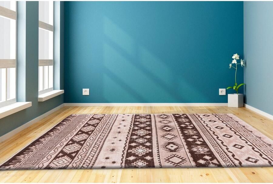 Calo-deluxe Vloerkleed Ruzica-303 Platweefsel vintage-design woonkamer - Foto 7