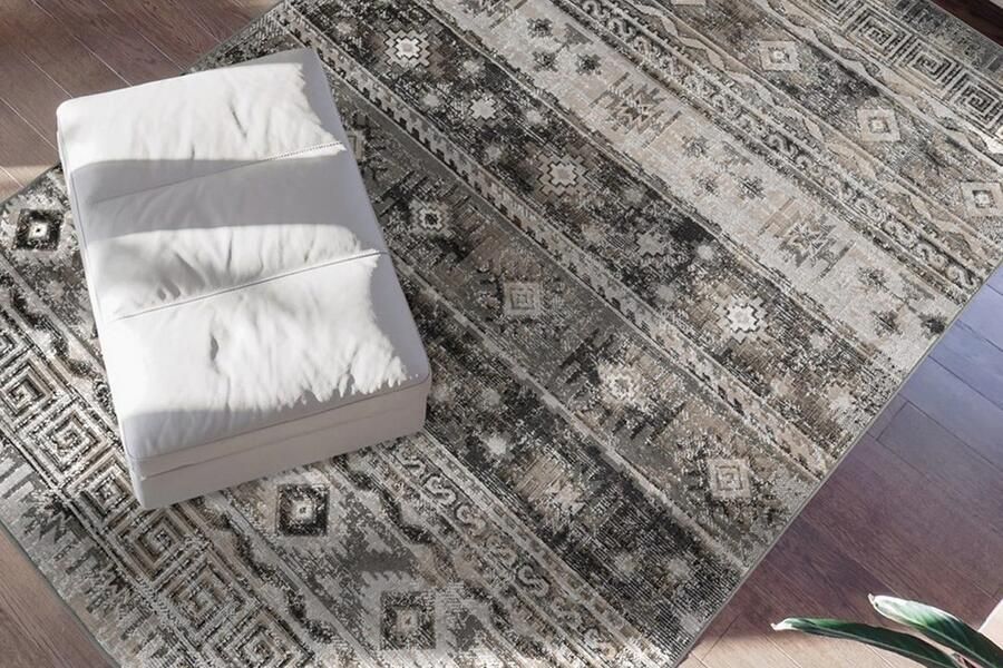 Calo-deluxe Vloerkleed Ruzica-303 Platweefsel vintage-design woonkamer - Foto 9