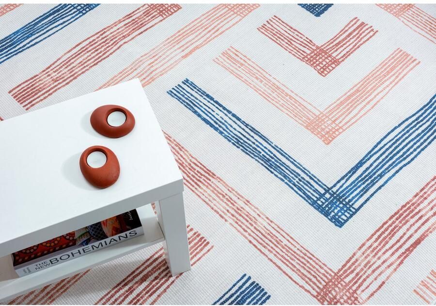 My home Vloerkleed Rheya MAGAZIJNOPRUIMING! Plat weefsel modern design wasbaar geschikt voor binnen en buiten - Foto 10