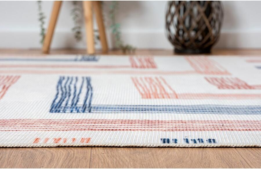 My home Vloerkleed Rheya MAGAZIJNOPRUIMING! Plat weefsel modern design wasbaar geschikt voor binnen en buiten - Foto 9