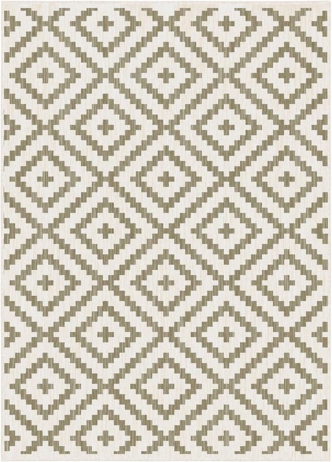 My home Vloerkleed Ronda tweezijdig te gebruiken kleed Sisal-look platweefsel in- en outdoor geometrisch boho design - Foto 6