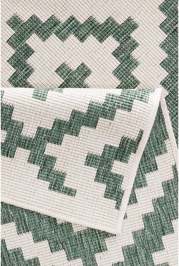 My home Vloerkleed Ronda tweezijdig te gebruiken kleed Sisal-look platweefsel in- en outdoor geometrisch boho design - Foto 10