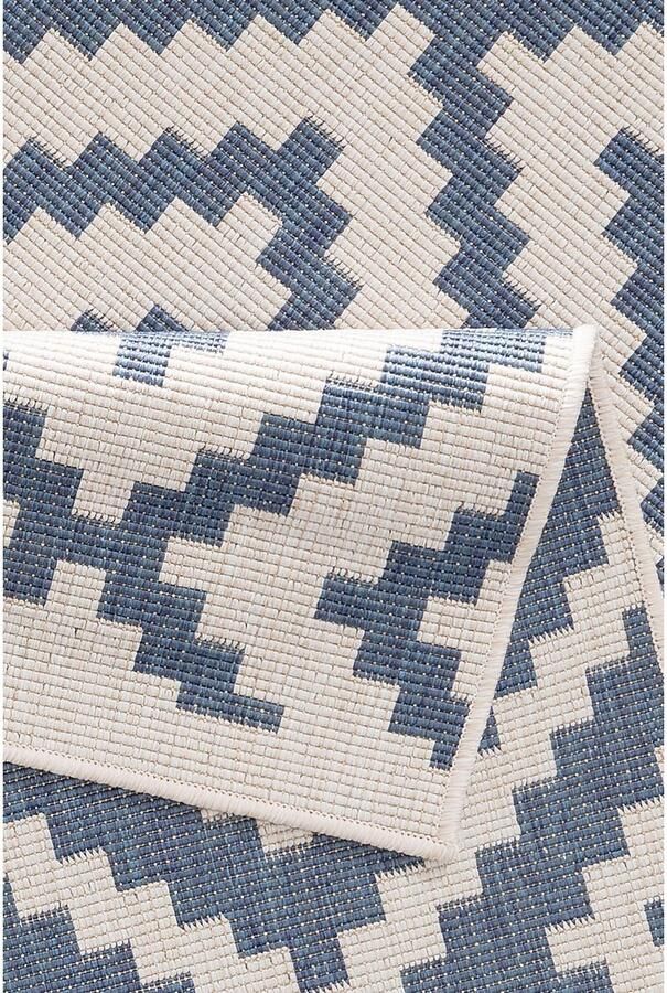 My home Vloerkleed Ronda tweezijdig te gebruiken kleed Sisal-look platweefsel in- en outdoor geometrisch boho design - Foto 13