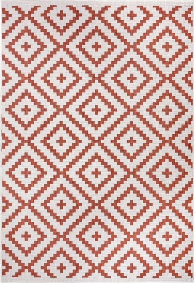 My home Vloerkleed Ronda tweezijdig te gebruiken kleed Sisal-look platweefsel in- en outdoor geometrisch boho design - Foto 7