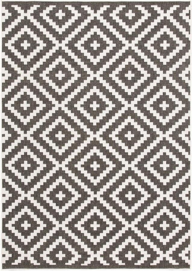 My home Vloerkleed Ronda tweezijdig te gebruiken kleed Sisal-look platweefsel in- en outdoor geometrisch boho design - Foto 7