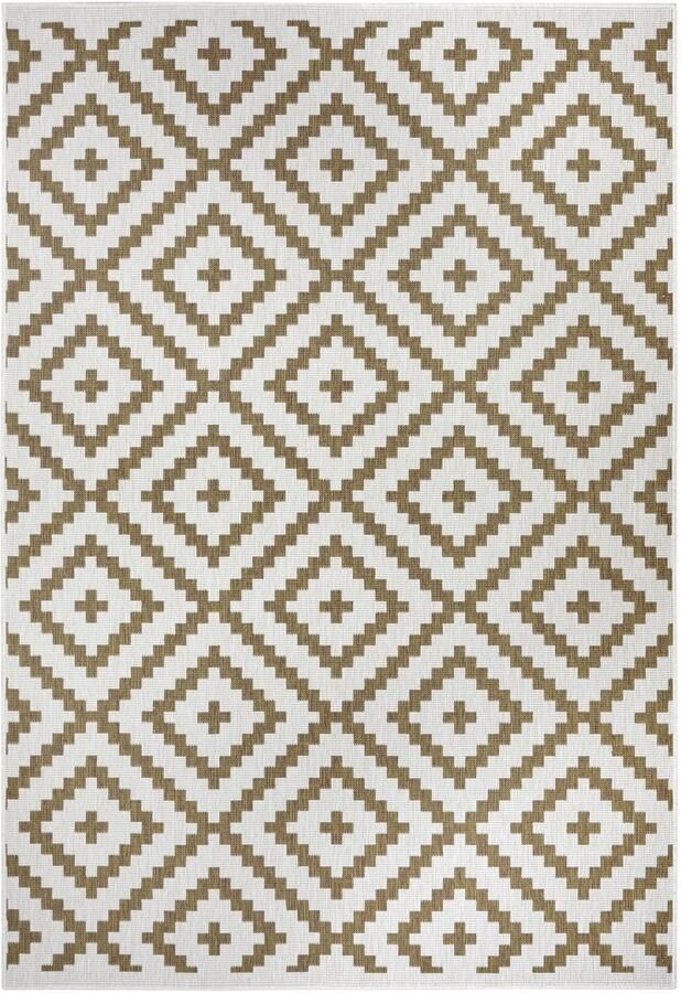 My home Vloerkleed Ronda tweezijdig te gebruiken kleed Sisal-look platweefsel in- en outdoor geometrisch boho design - Foto 9