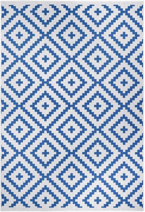 My home Vloerkleed Ronda tweezijdig te gebruiken kleed Sisal-look platweefsel in- en outdoor geometrisch boho design - Foto 10