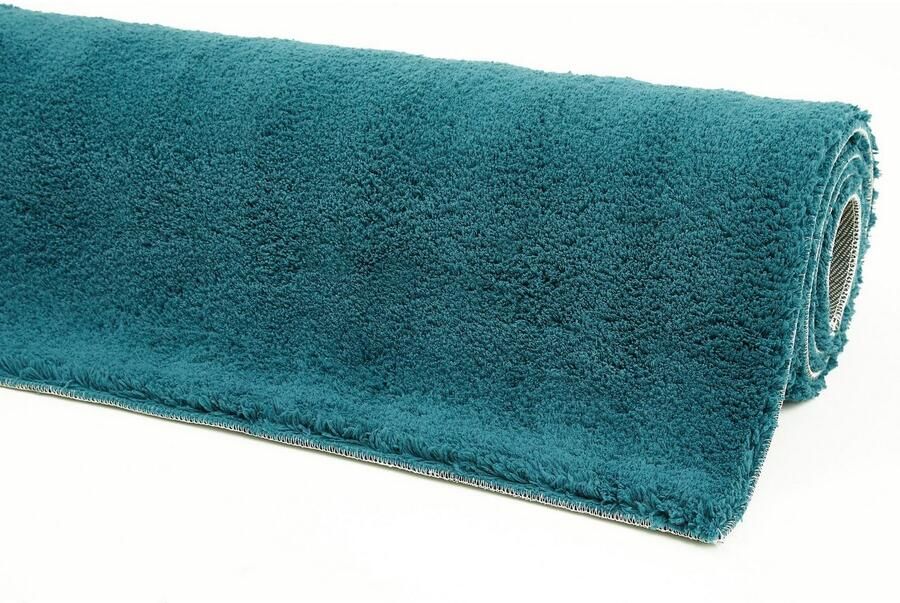 My home Vloerkleed Santos Effen kleuren zeer zachte pool voetwarm - Foto 4