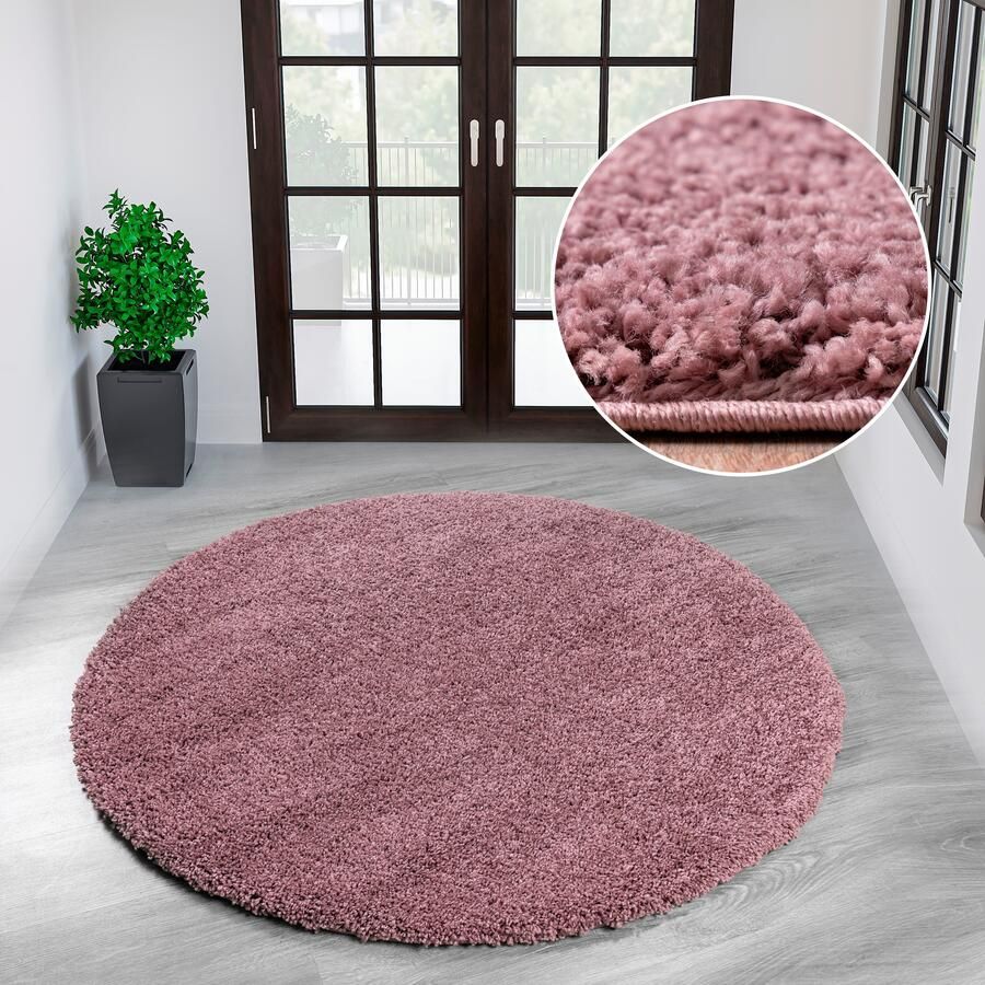 My home Vloerkleed Shaggy 30 Vloerkleed in unikleuren bijzonder zacht en behaaglijk - Foto 8