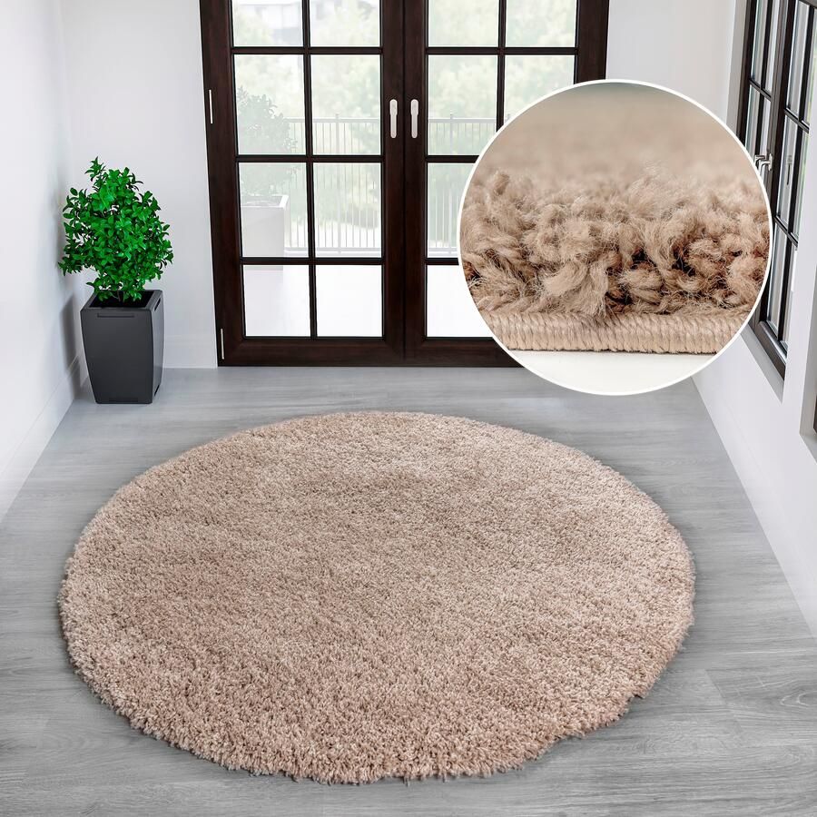 My home Vloerkleed Shaggy 30 Vloerkleed in unikleuren bijzonder zacht en behaaglijk - Foto 9