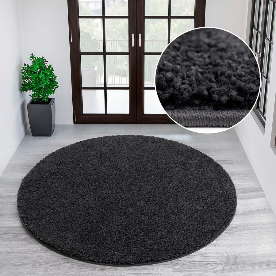 My home Vloerkleed Shaggy 30 Vloerkleed in unikleuren bijzonder zacht en behaaglijk - Foto 7
