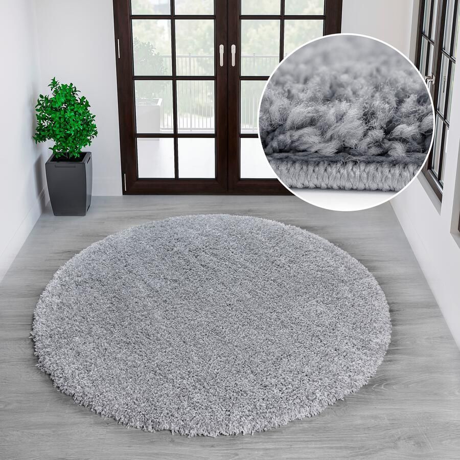 My home Vloerkleed Shaggy 30 Vloerkleed in unikleuren bijzonder zacht en behaaglijk - Foto 7