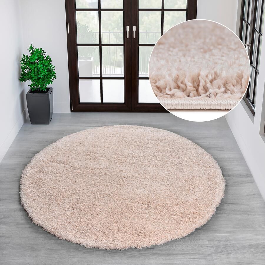 My home Vloerkleed Shaggy 30 Vloerkleed in unikleuren bijzonder zacht en behaaglijk - Foto 9