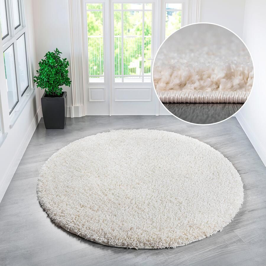 My home Vloerkleed Shaggy 30 Vloerkleed in unikleuren bijzonder zacht en behaaglijk - Foto 9