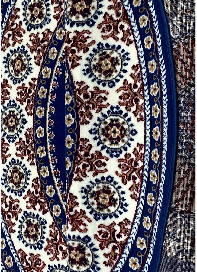 My home Vloerkleed Shari Made in Belgium Oriënt-decor met randdessin korte pool zacht gemakkelijk in onderhoud elegant - Foto 6