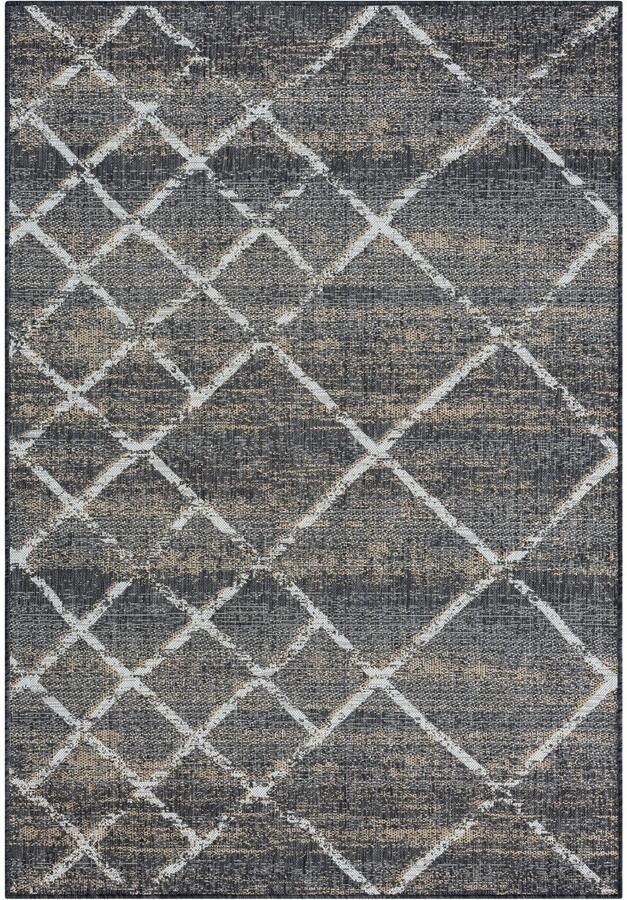 My home Vloerkleed Sorren MAGAZIJNOPRUIMING! Ruitenpatroon geschikt voor binnen- en buitengebruik terras & balkon - Foto 9