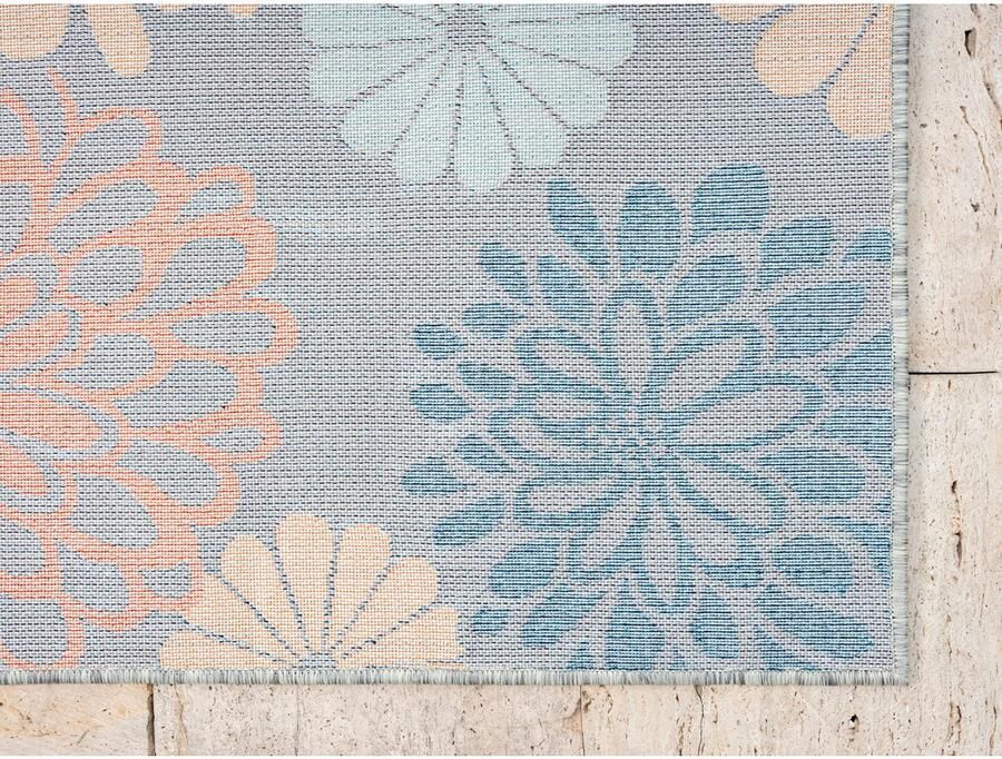 My home Vloerkleed Tamsin MAGAZIJNOPRUIMING! Hoog-laag effect geschikt voor binnen- en buitengebruik terras & balkon - Foto 5