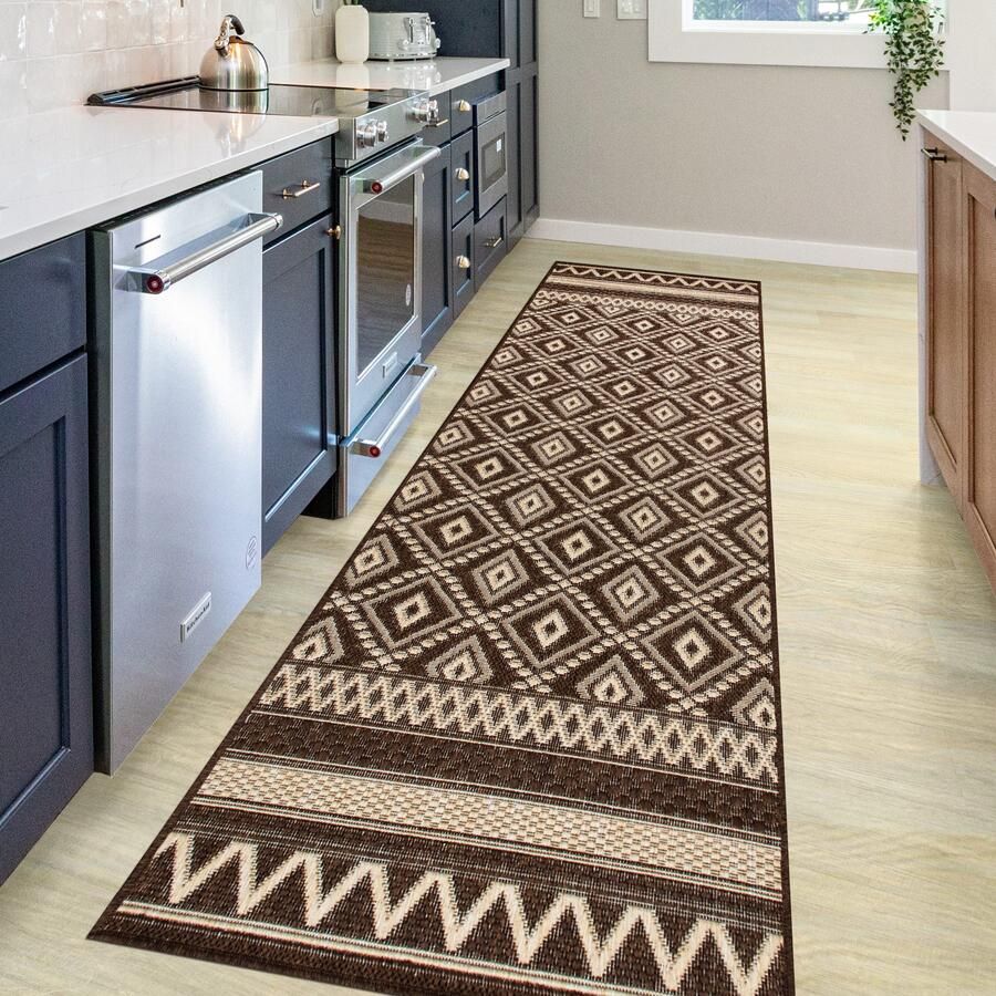 My home Vloerkleed Toronto is ook als loper verkrijgbaar Geschikt voor binnen en buiten sisal-look weerbestendig & uv-bestendig boho - Foto 12