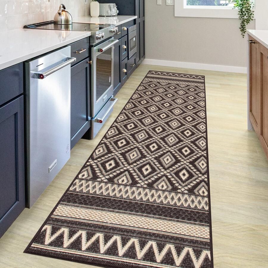 My home Vloerkleed Toronto is ook als loper verkrijgbaar Geschikt voor binnen en buiten sisal-look weerbestendig & uv-bestendig boho - Foto 12