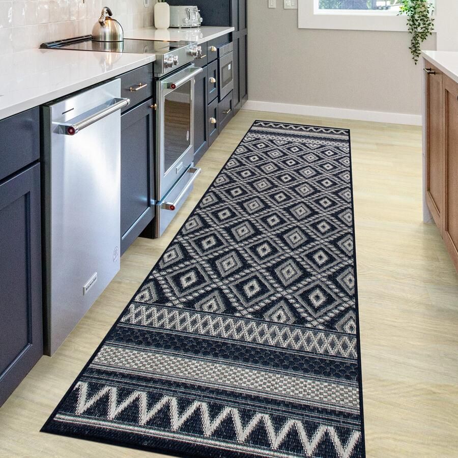 My home Vloerkleed Toronto is ook als loper verkrijgbaar Geschikt voor binnen en buiten sisal-look weerbestendig & uv-bestendig boho - Foto 1