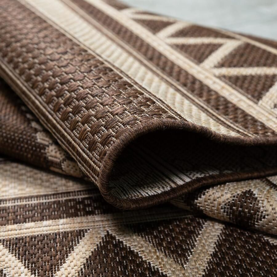 My home Vloerkleed Toronto is ook als loper verkrijgbaar Geschikt voor binnen en buiten sisal-look weerbestendig & uv-bestendig boho - Foto 2