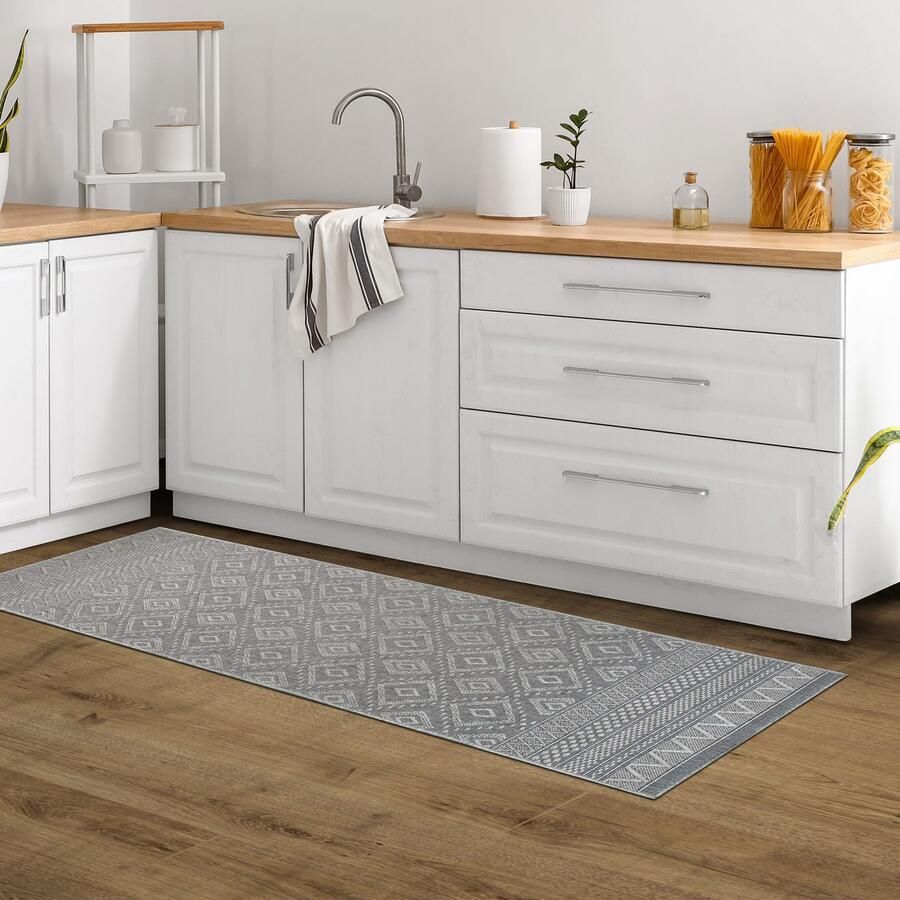 My home Vloerkleed Toronto is ook als loper verkrijgbaar Geschikt voor binnen en buiten sisal-look weerbestendig & uv-bestendig boho - Foto 3