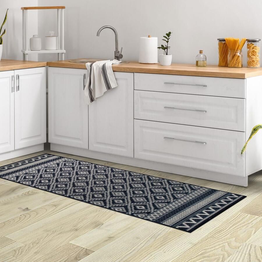 My home Vloerkleed Toronto is ook als loper verkrijgbaar Geschikt voor binnen en buiten sisal-look weerbestendig & uv-bestendig boho - Foto 4