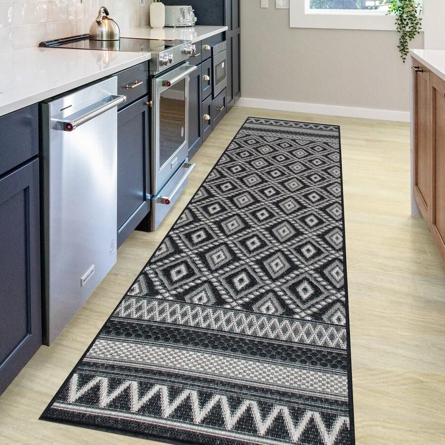 My home Vloerkleed Toronto is ook als loper verkrijgbaar Geschikt voor binnen en buiten sisal-look weerbestendig & uv-bestendig boho - Foto 12