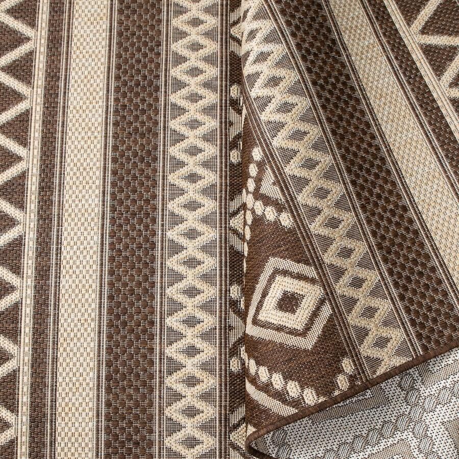 My home Vloerkleed Toronto is ook als loper verkrijgbaar Geschikt voor binnen en buiten sisal-look weerbestendig & uv-bestendig boho - Foto 4