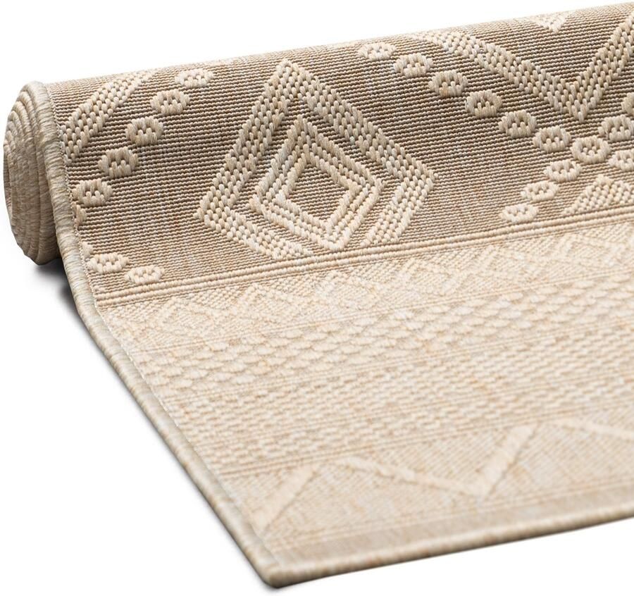 My home Vloerkleed Toronto is ook als loper verkrijgbaar Geschikt voor binnen en buiten sisal-look weerbestendig & uv-bestendig boho - Foto 7