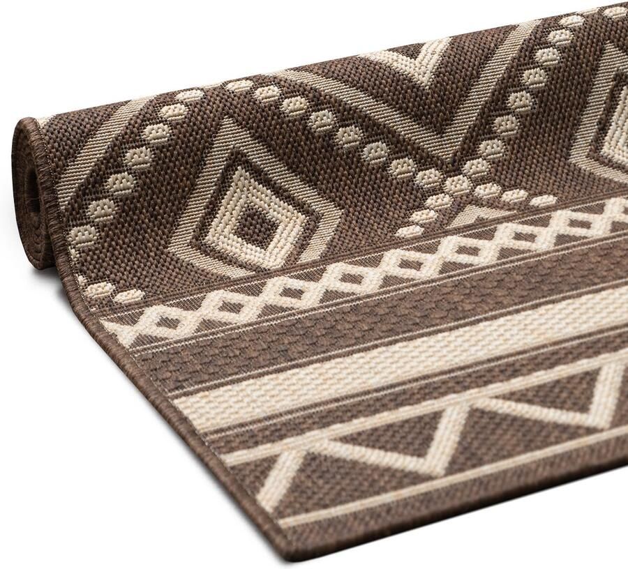 My home Vloerkleed Toronto is ook als loper verkrijgbaar Geschikt voor binnen en buiten sisal-look weerbestendig & uv-bestendig boho - Foto 6