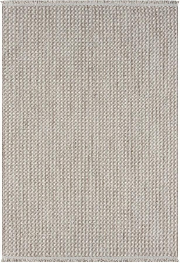 My home Vloerkleed Vals Uni-kleuren gemêleerd sisal-look ook in rond verkrijgbaar met franjes - Foto 9