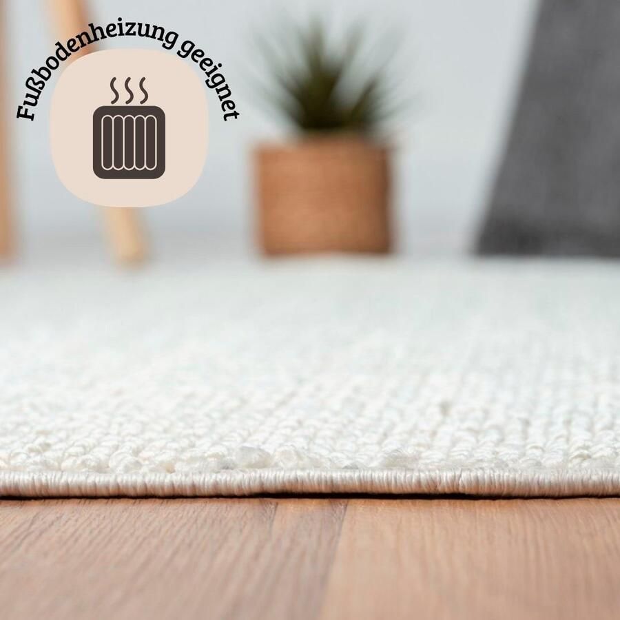 My home Vloerkleed Vals Uni kleuren gemêleerd sisal-look ook verkrijgbaar in rechthoekig - Foto 2