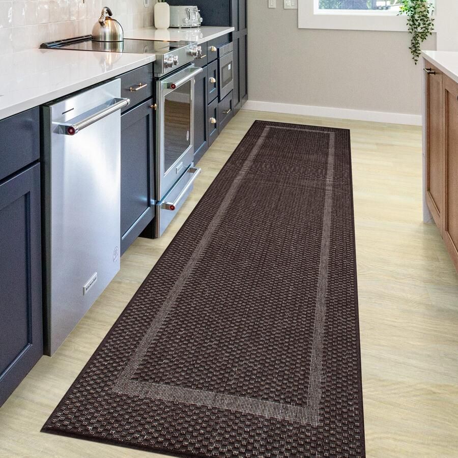 My home Vloerkleed Venetië rand is ook als loper verkrijgbaar Geschikt voor binnen en buiten sisal-look weerbestendig & uv-bestendig - Foto 12