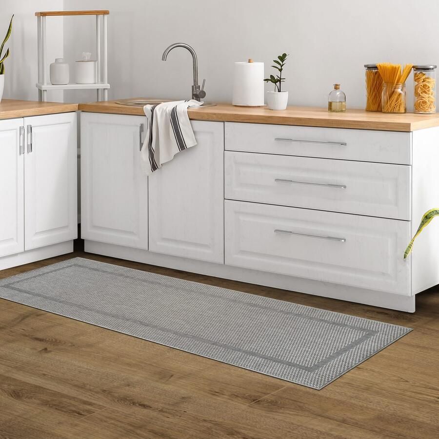 My home Vloerkleed Venetië rand is ook als loper verkrijgbaar Geschikt voor binnen en buiten sisal-look weerbestendig & uv-bestendig - Foto 2