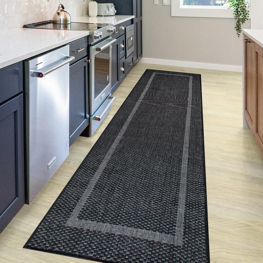 My home Vloerkleed Venetië rand is ook als loper verkrijgbaar Geschikt voor binnen en buiten sisal-look weerbestendig & uv-bestendig - Foto 12