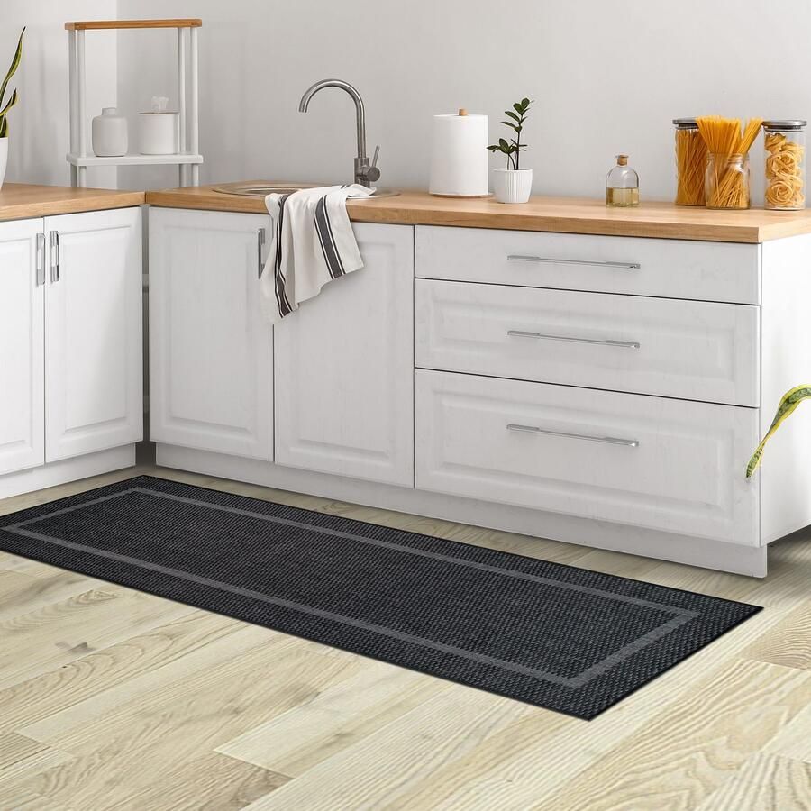 My home Vloerkleed Venetië rand is ook als loper verkrijgbaar Geschikt voor binnen en buiten sisal-look weerbestendig & uv-bestendig - Foto 3