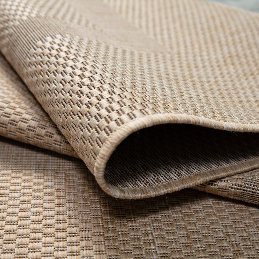 My home Vloerkleed Venetië rand is ook als loper verkrijgbaar Geschikt voor binnen en buiten sisal-look weerbestendig & uv-bestendig - Foto 6