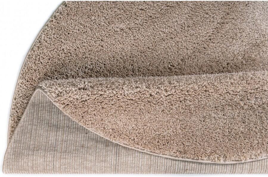 My home Vloerkleed Viva vloerkleed rond Unikleuren uni bijzonder zacht en behaaglijk - Foto 6