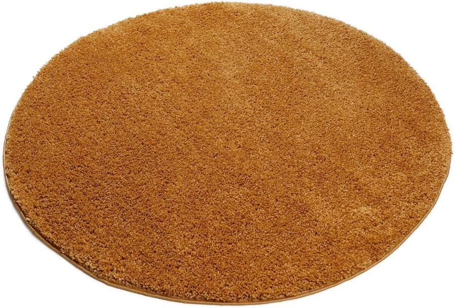 My home Vloerkleed Viva vloerkleed rond Unikleuren uni bijzonder zacht en behaaglijk - Foto 6