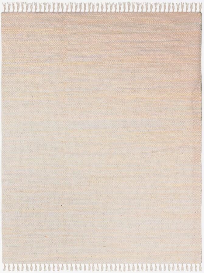 My home Vloerkleed Wertingen Handgeweven tapijt effen kleuren 90% katoen handgeweven woonkamer - Foto 5