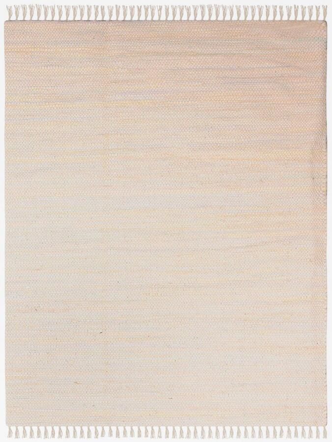 My home Vloerkleed Wertingen Handgeweven tapijt effen kleuren 90% katoen handgeweven woonkamer - Foto 5