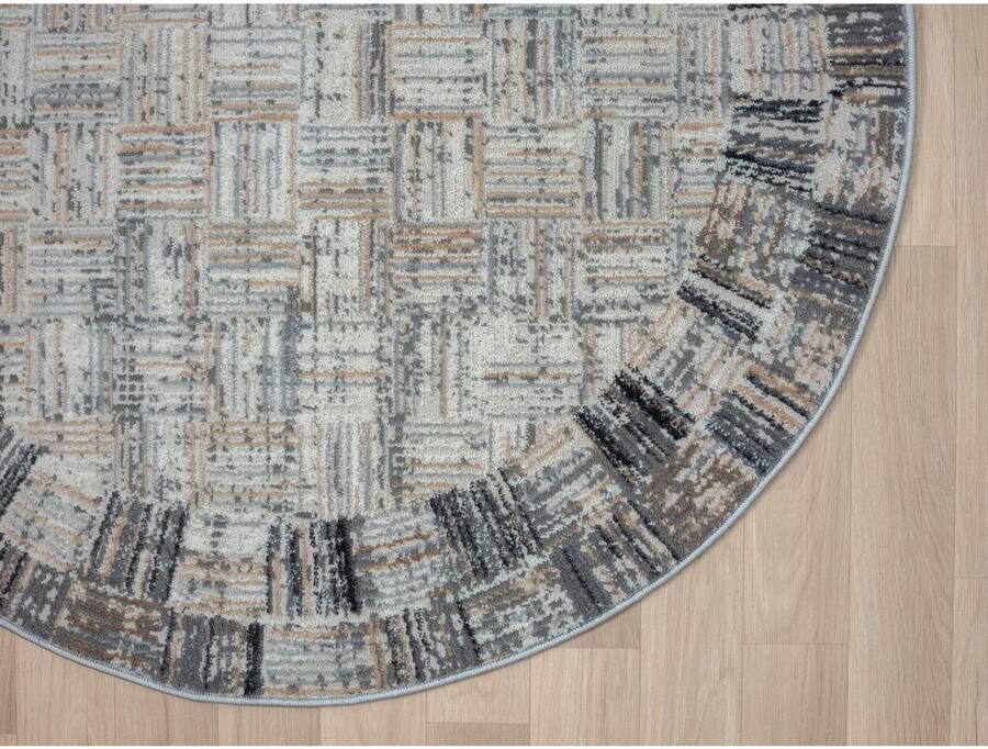 My home Vloerkleed Yasmin Kortpolig modern ontwerp met rand onderhoudsvriendelijk woonkamer - Foto 7