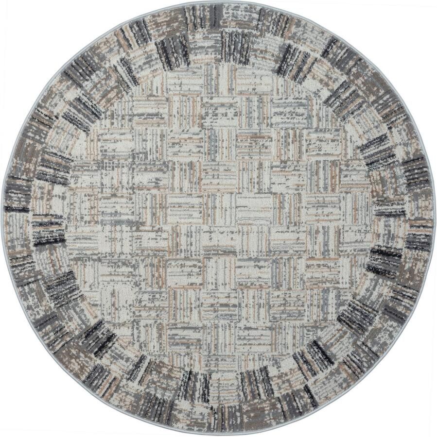 My home Vloerkleed Yasmin Kortpolig modern ontwerp met rand onderhoudsvriendelijk woonkamer - Foto 5