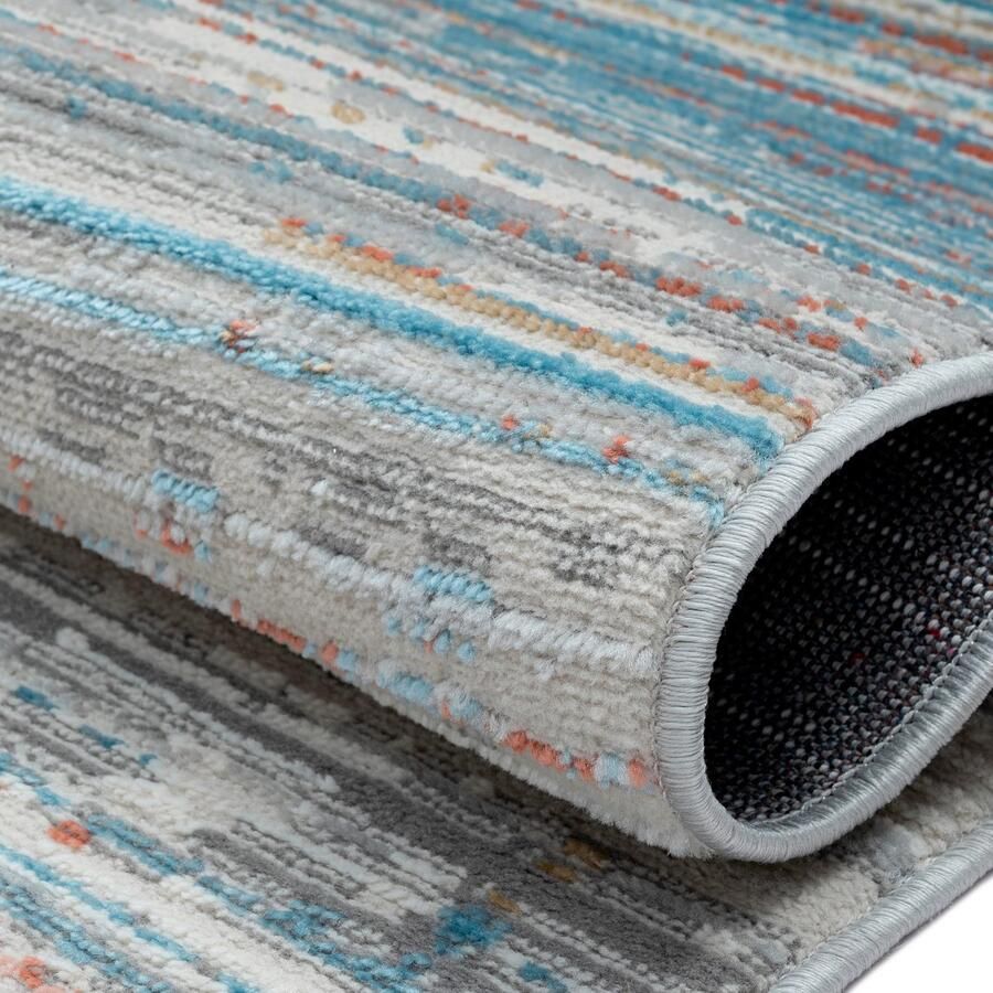 My home Vloerkleed Ziven Kortpolig modern kleurrijk onderhoudsvriendelijk hoog-laag woonkamer