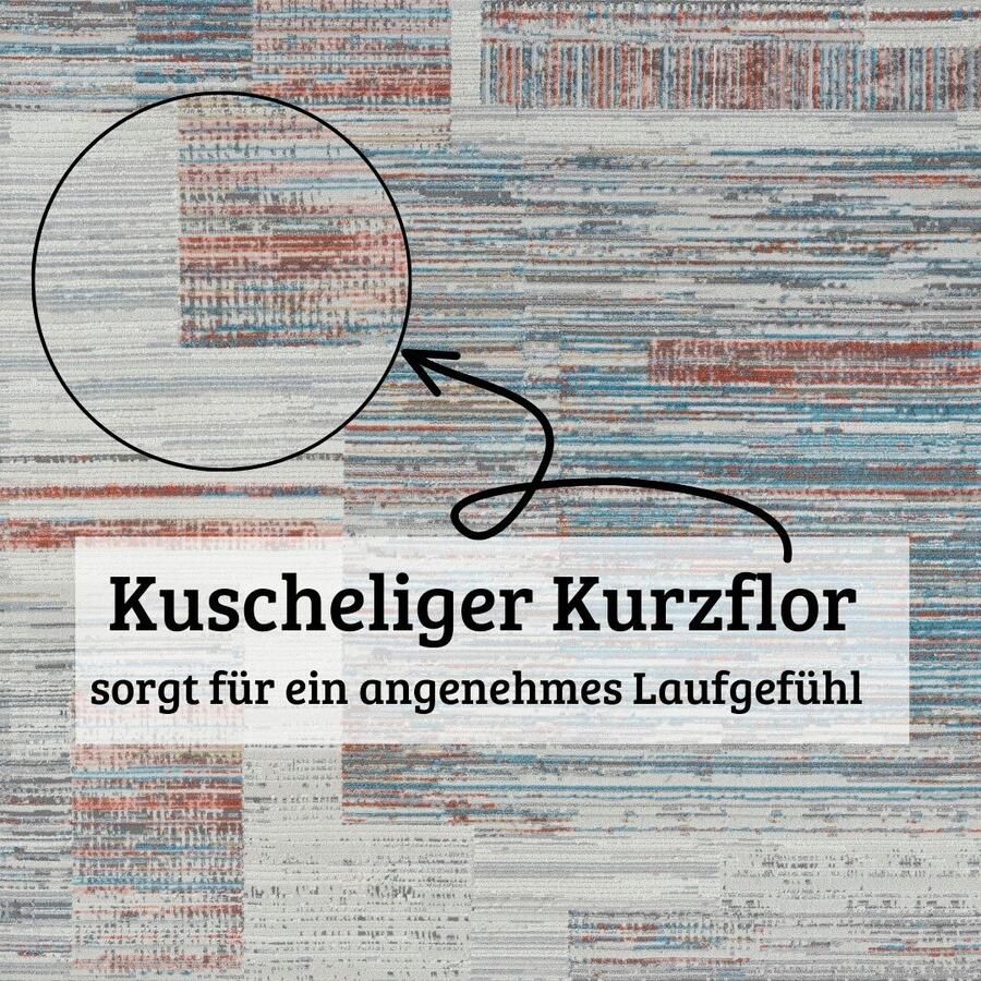 My home Vloerkleed Ziven Kortpolig modern ontwerp onderhoudsvriendelijk woonkamer - Foto 2