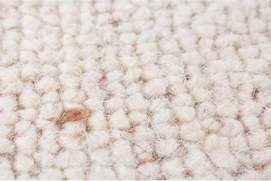 My home Wollen kleed Kajo Made in Germany gemêleerde lussen berber-look zuivere wol - Foto 4