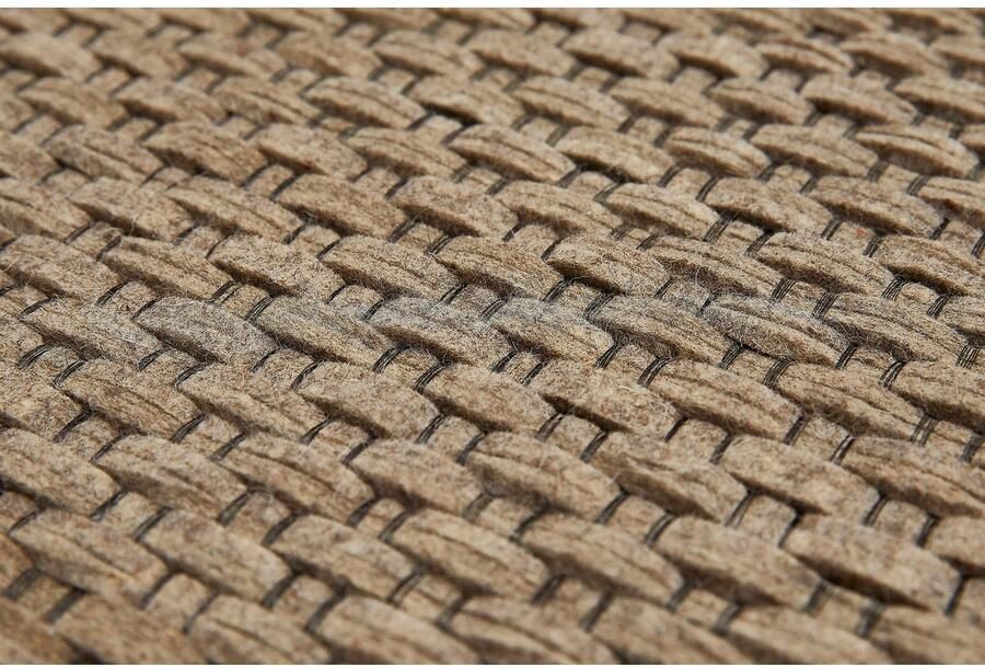 Home affaire Wollen kleed Kappelen Effen kleuren kortpolig 100% wol - Foto 3