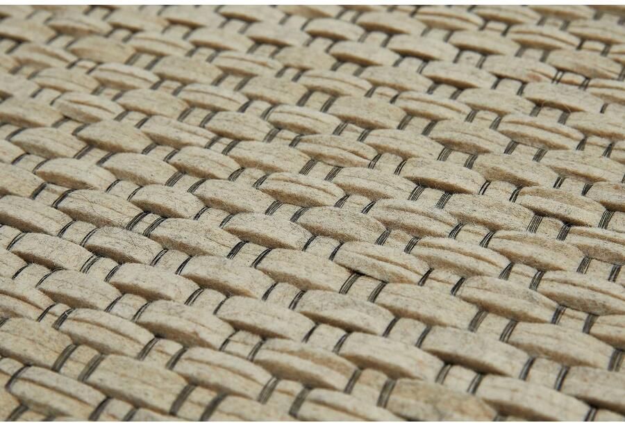 Home affaire Wollen kleed Kappelen Effen kleuren kortpolig 100% wol - Foto 2